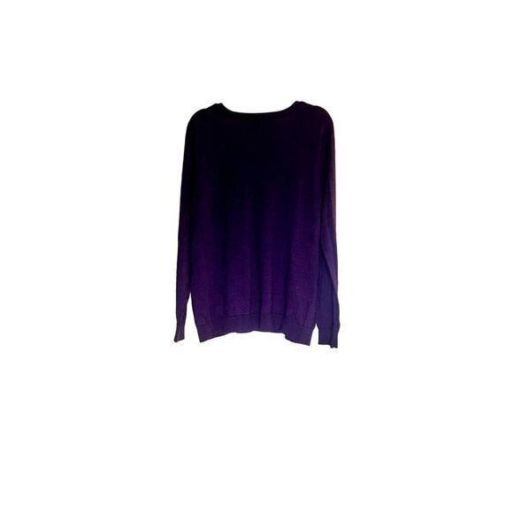 Duluth Trading mens size 2XL sweter plum color 100% merino wool long sleeves - Picture 2 of 8